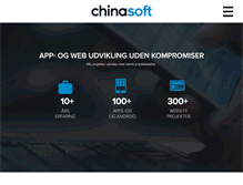 Tablet Screenshot of chinasoft.dk